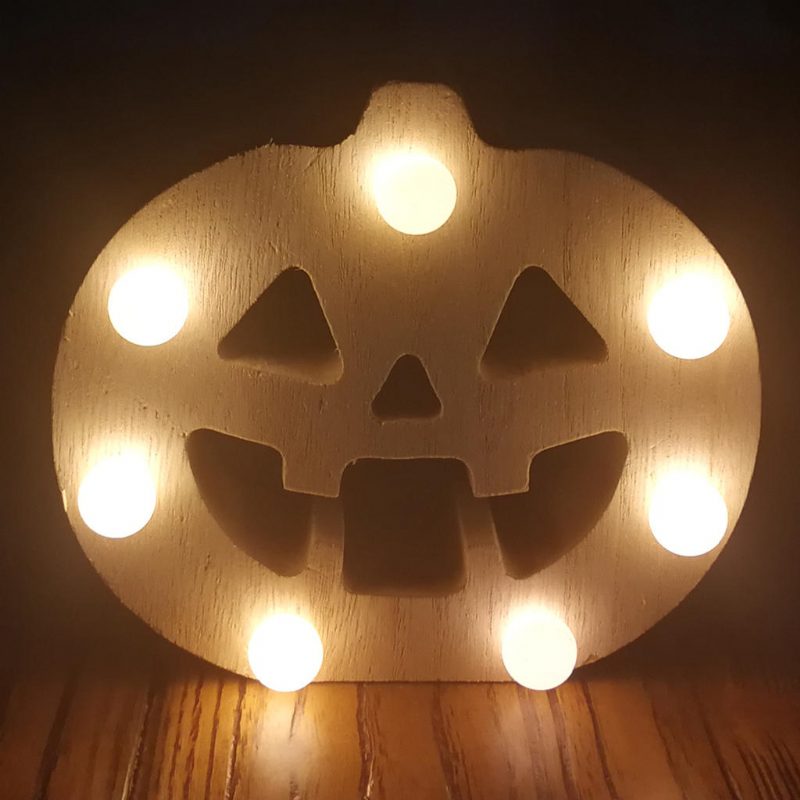 Jm01683 Halloween Dekoráció Sütőtök Led Éjszakai Lámpa Bulikhoz Led Fény Ünnepi Hangulatú Fények Karácsonyi