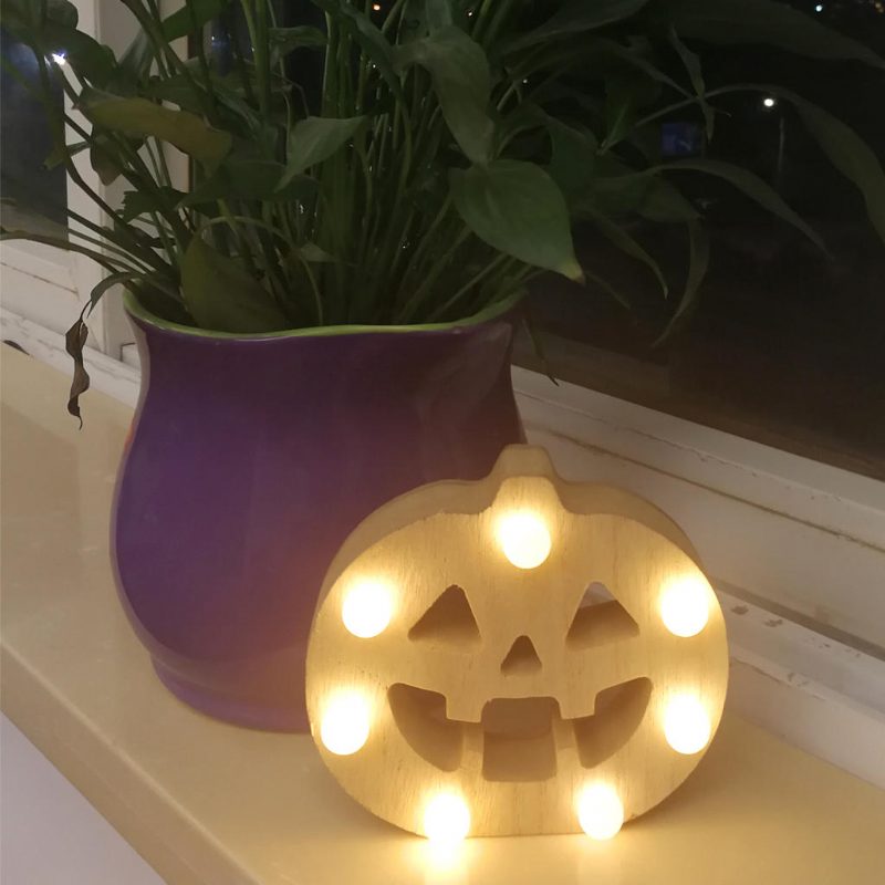 Jm01683 Halloween Dekoráció Sütőtök Led Éjszakai Lámpa Bulikhoz Led Fény Ünnepi Hangulatú Fények Karácsonyi