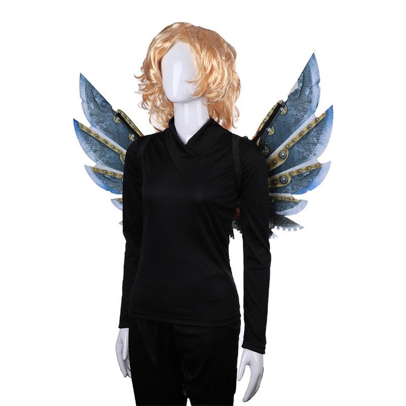 Mardi Gras Steampunk Gear Wings Cosplay Karneváli Parti Unisex Jelmez Szárnytámaszok