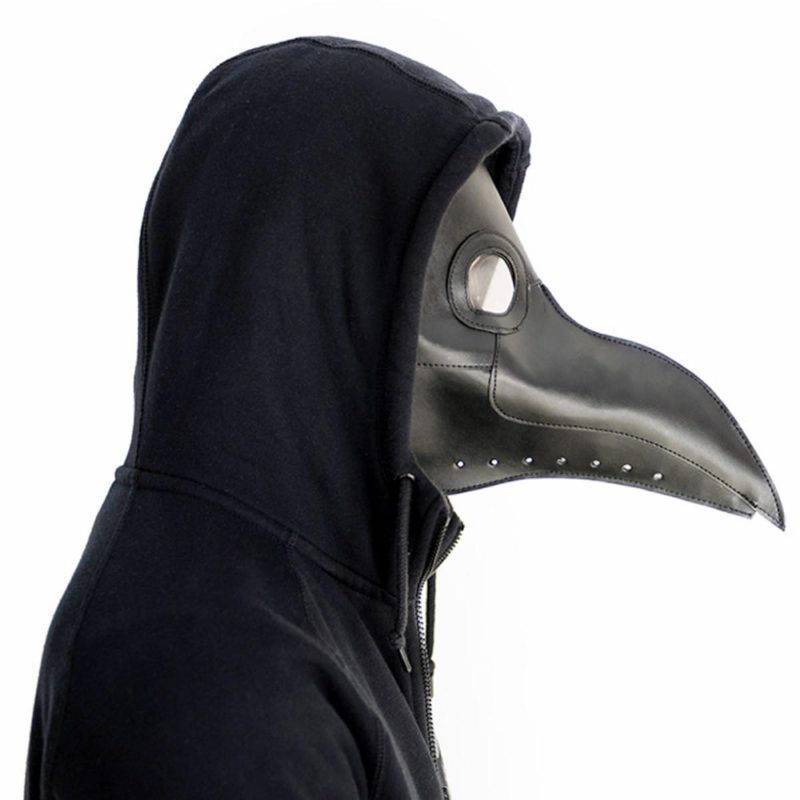 Steampunk Plague Doctor Mask Bird Beak Halloween Prop Cosplay Punk Gothic Maszkok