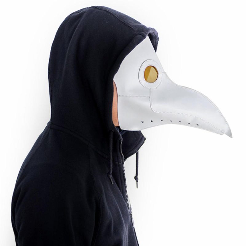 Steampunk Plague Doctor Mask Bird Beak Halloween Prop Cosplay Punk Gothic Maszkok