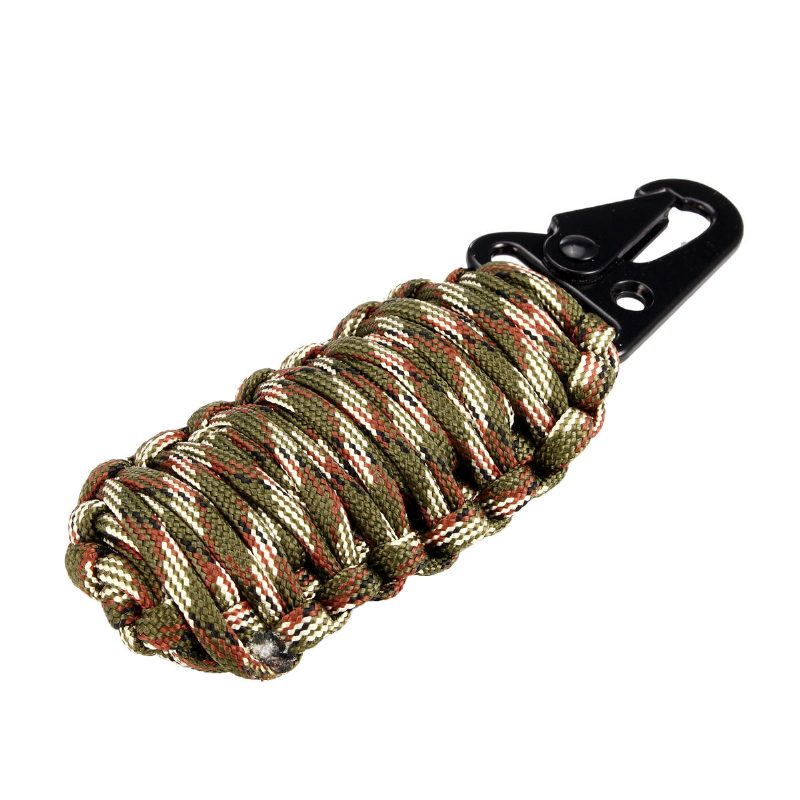 16 Db Kültéri Paracord Készlet Túlélő Kötélkészlet Horgászeszközök Kemping Karabiner Vészfelszerelés