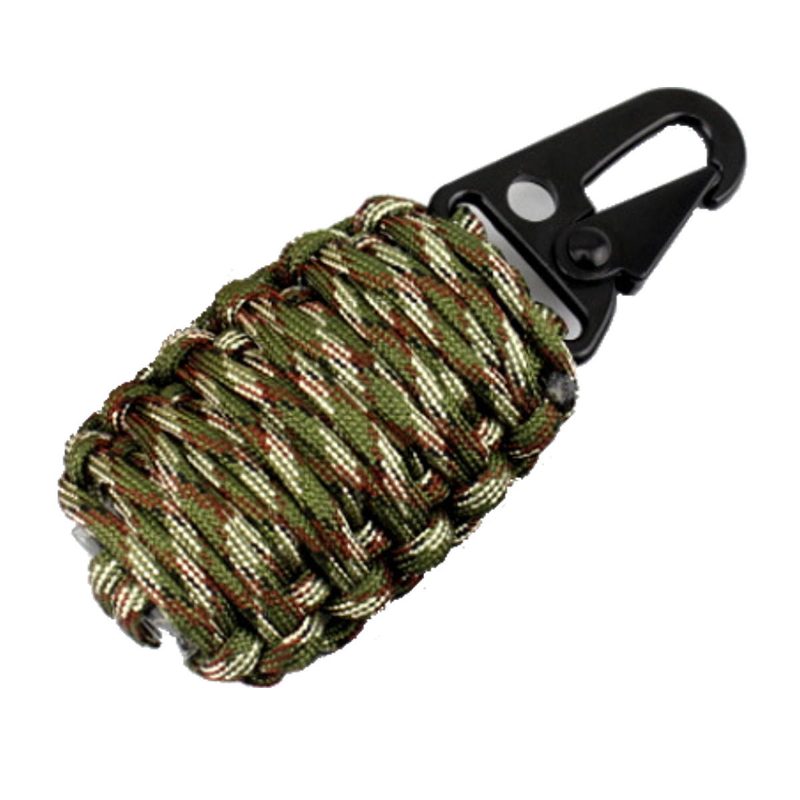 16 Db Kültéri Paracord Készlet Túlélő Kötélkészlet Horgászeszközök Kemping Karabiner Vészfelszerelés