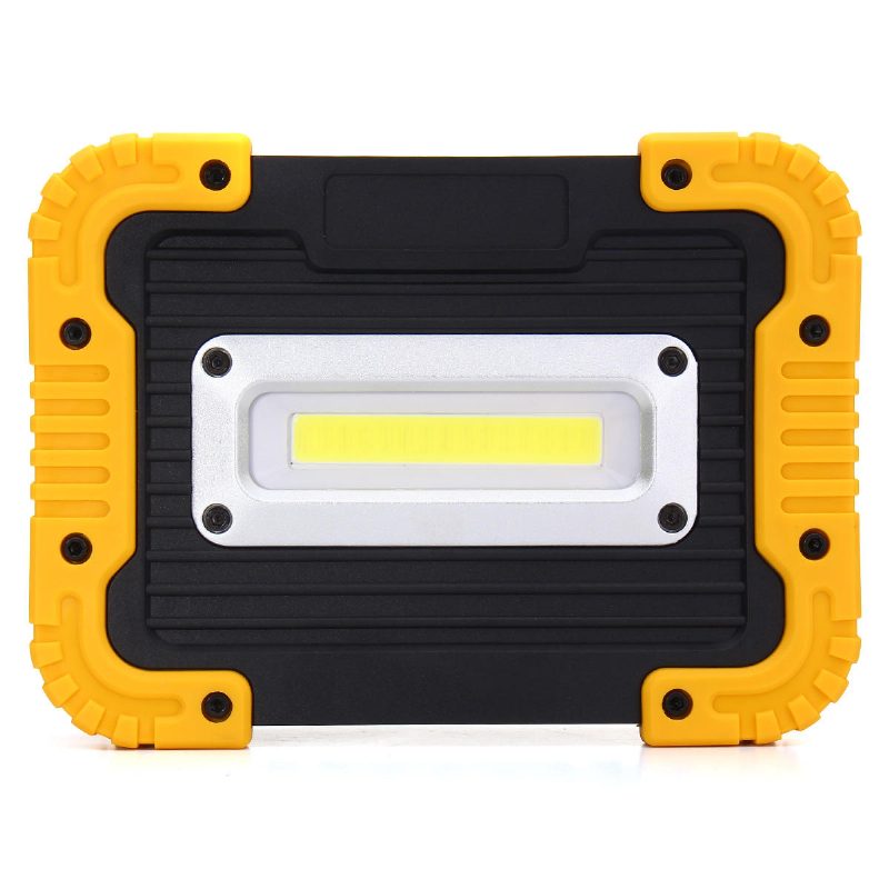 20 Led 10 W 750 Lm Cob Led Munkalámpa Usb Újratölthető Fogantyús Zseblámpa Kültéri Kemping Lámpás