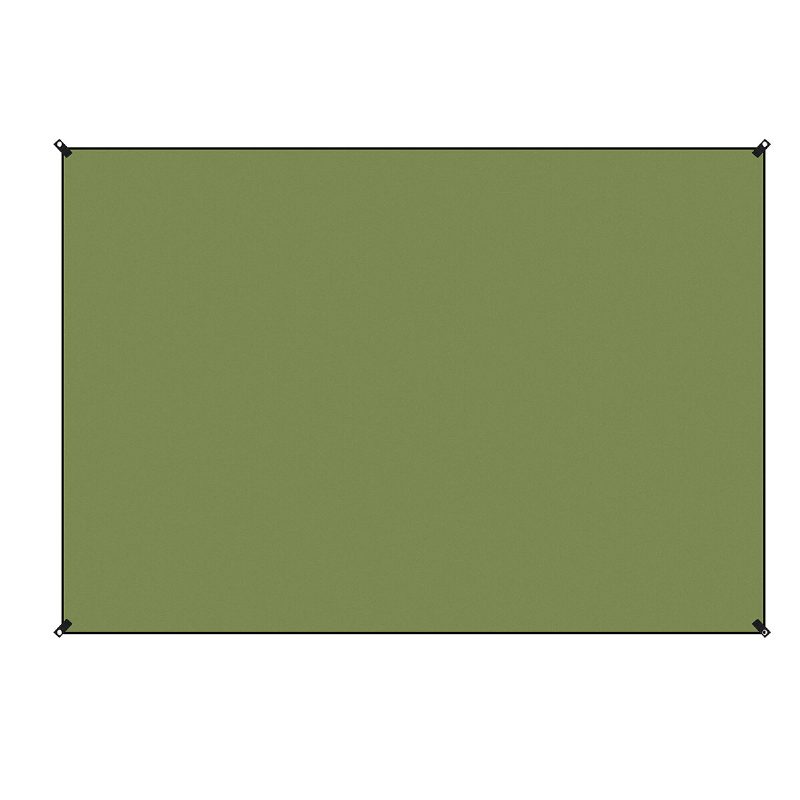 210d Oxford Fabric Army Green Nedvességálló Sátor Menedék Összecsukható Napellenző Ponyva Függőágy Eső Napernyő Piknikmatrac Szabadtéri Kempingutazás