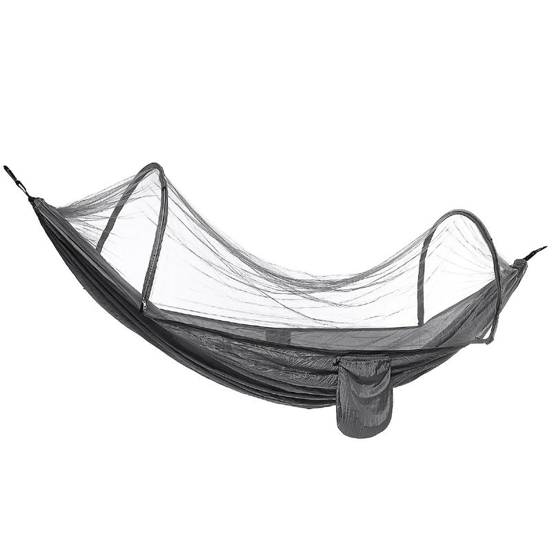 210t Nylon Hammock Ourdoor Camping Akasztós Utazóágy Szúnyoghálóval