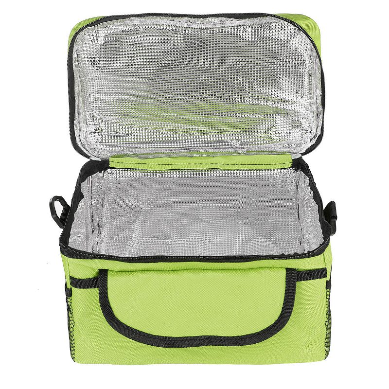 28x17x18cm Oxford Lunch Tote Cooler Hátizsák Szigetelt Pikniktáska Kempingezéshez