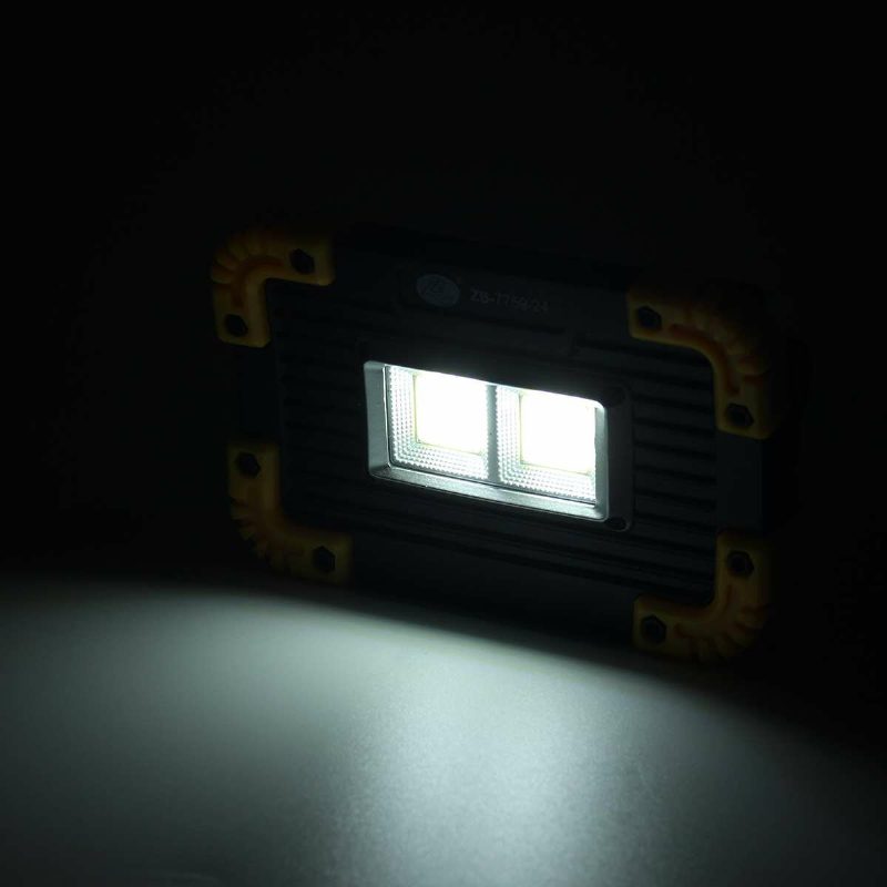 3 Üzemmódú 350 Lm Vízálló Cob Led Reflektor Usb Töltés Kültéri Spot Munkalámpa Kemping Hordozható Keresőlámpa