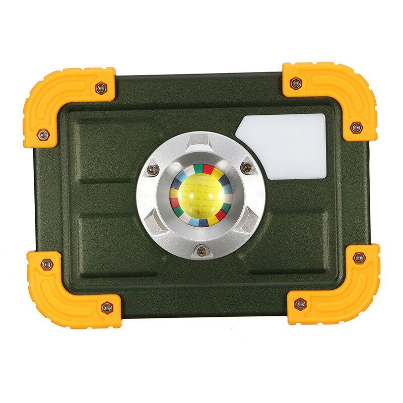 30 W-os Cob 4 Üzemmódú Led Hordozható Usb Újratölthető Flood Light Spot Túra Kemping Kültéri Munkalámpa