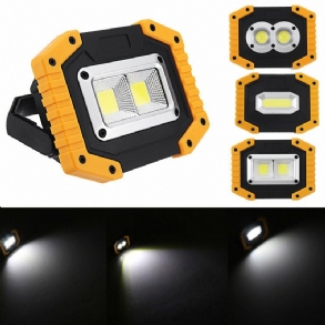 30 W Usb Led Cob Lámpa Kültéri 3 Üzemmódú Munkalámpa Kemping Vészlámpás Zseblámpa Reflektor Kempinglámpa