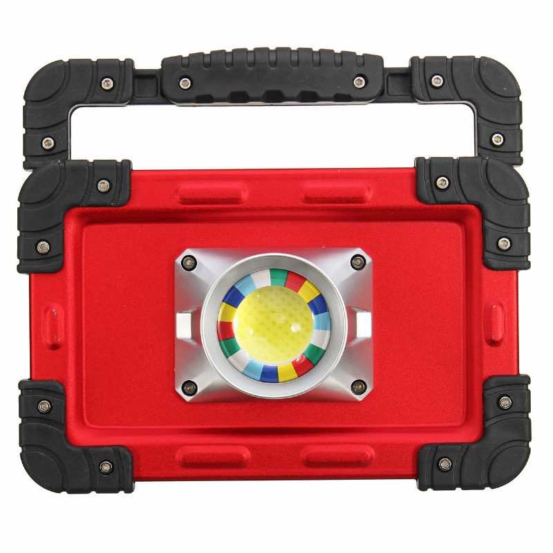 30w 500lm 69 Led Cob Flood Light Vízálló Újratölthető Munkalámpa Kempingsátor Lámpa