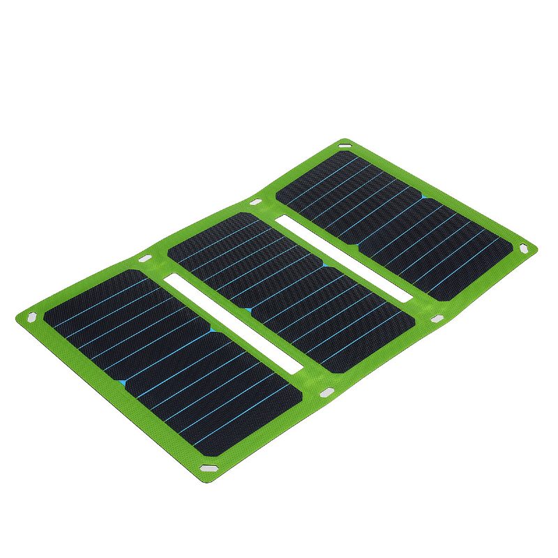 38w/50w 5v/12v Összecsukható Napelemes Töltő Etfe Kézitáska Solar Power Bank Sürgősségi Tápegység Szabadtéri Kempingezéshez Túrázáshoz Hátizsákkal