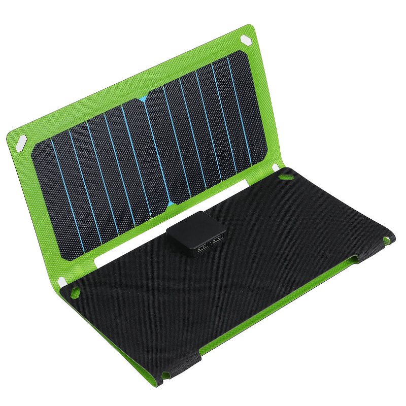 38w/50w 5v/12v Összecsukható Napelemes Töltő Etfe Kézitáska Solar Power Bank Sürgősségi Tápegység Szabadtéri Kempingezéshez Túrázáshoz Hátizsákkal