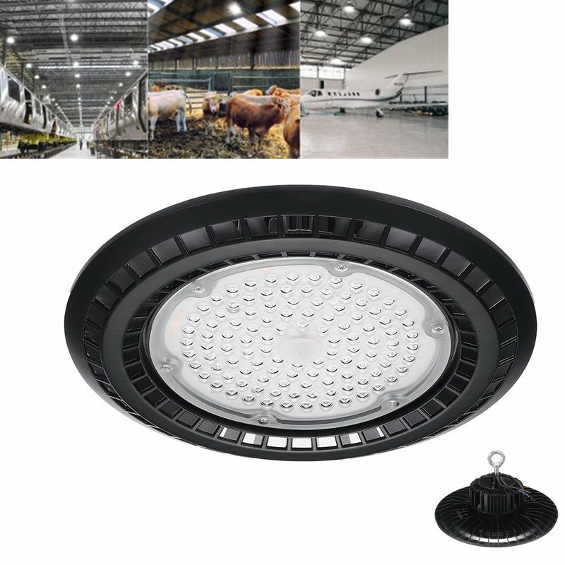 55/110/165/220led 6000k Fehér Fényű Ufo High Bay Beltéri/kültéri Ip65 Gyári Raktár