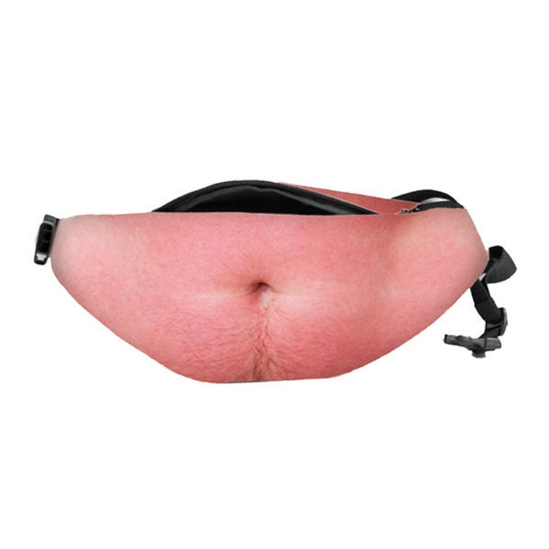 Alkalmi Bod Phone Deréktáska Hús Színű Fat Belly Fanny Pack