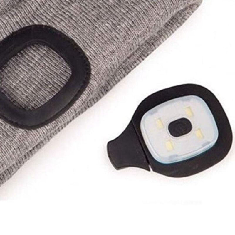 Beanie Led Usb Újratölthető Zseblámpa