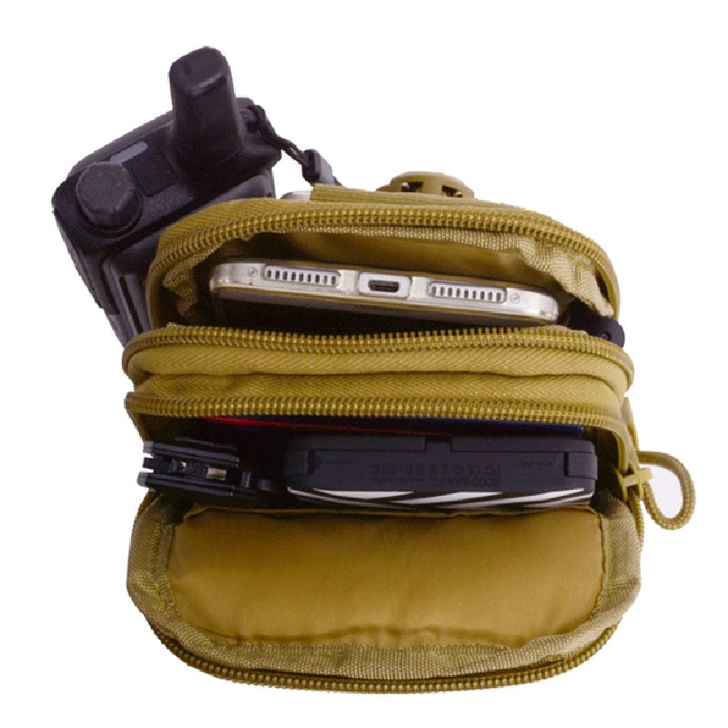 Benniu Bl064 Oxford Molle System Terepszínű Katonai Taktikai Deréktáska Kültéri Vízálló Sport Crossbody Táska