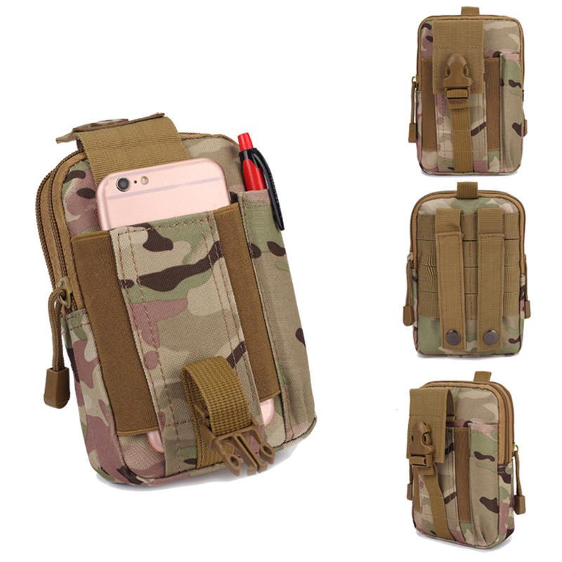 Benniu Bl064 Oxford Molle System Terepszínű Katonai Taktikai Deréktáska Kültéri Vízálló Sport Crossbody Táska