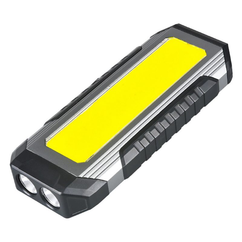 Cob Led Munkalámpa Usb Újratölthető Zseblámpa Camping Lantern Led Kemping Mágnessel