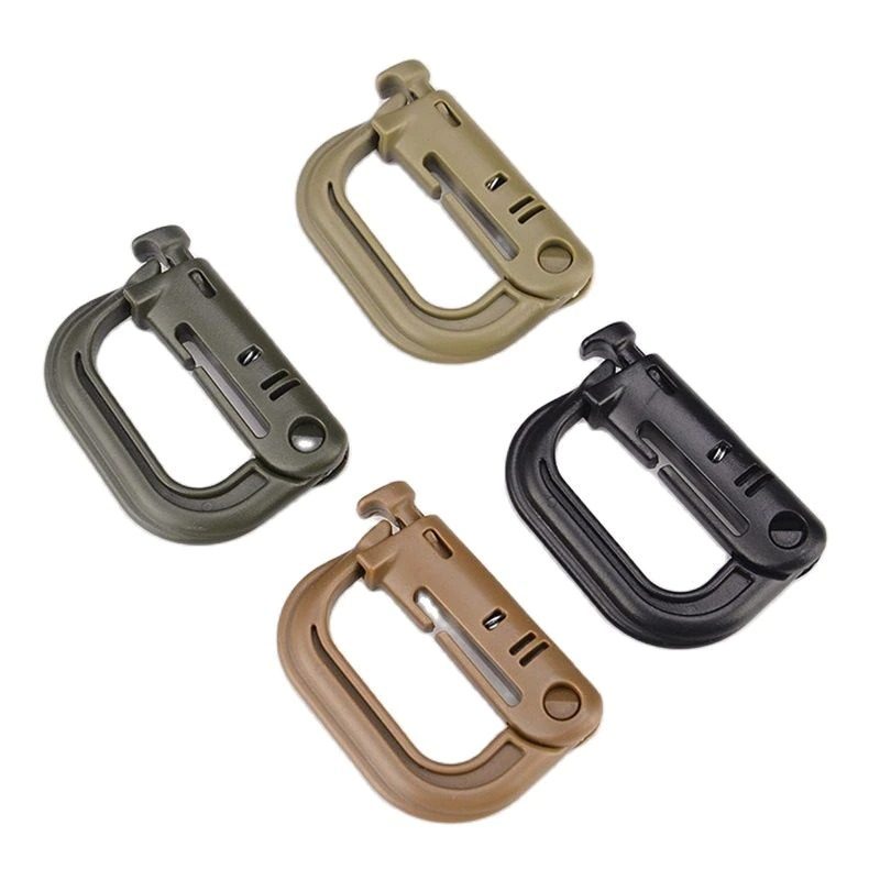 Grimlock Carabiners Tactical D-gyűrű A Molle Gearhez Erős És Könnyű