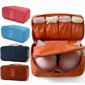 Hordozható Protect Melltartó Fehérnemű Zokni Kozmetikai Csomagolás Kocka Tárolótáska Utazási Poggyászrendező