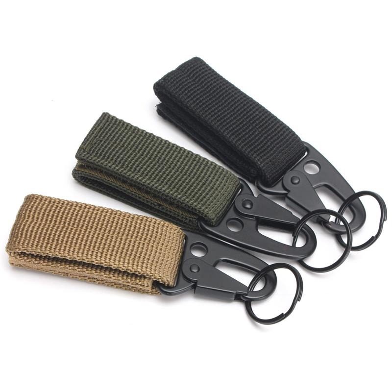 Key Hook Molle Nagy Szilárdságú Nylon Akasztórendszerű Övcsat