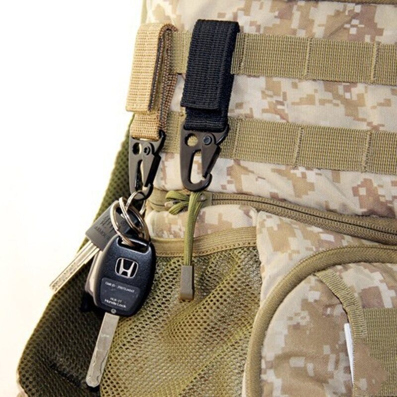 Key Hook Molle Nagy Szilárdságú Nylon Akasztórendszerű Övcsat