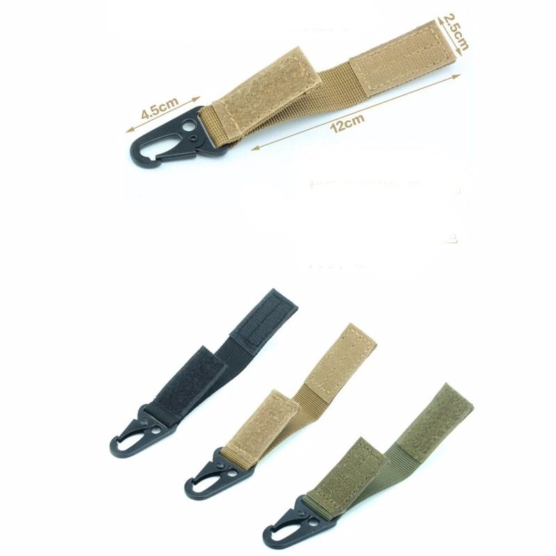 Key Hook Molle Nagy Szilárdságú Nylon Akasztórendszerű Övcsat