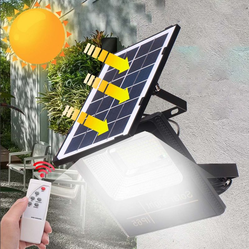 Napelemes Reflektor Led Spotlámpa Solar Lights Kültéri Ip65 Vízálló Utcai Lámpa Kerti Fali