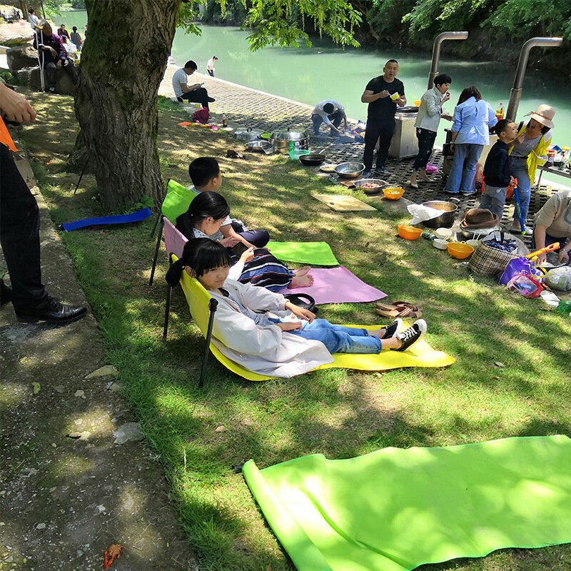 Összecsukható Szék Lusta Kanapé Hordozható Beach Lounge Kültéri Kemping Kerti Ülőke