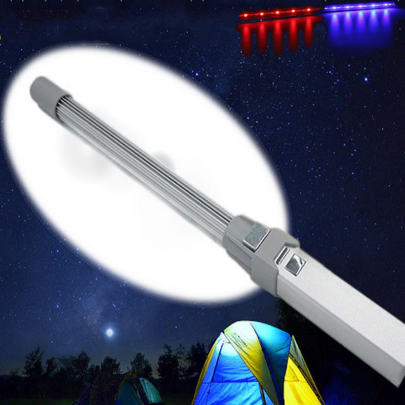 Outdooors Camping 5v/1a Led Light Bar Sátor Vészhelyzeti Figyelmeztető Lámpa Színének Megváltoztatása