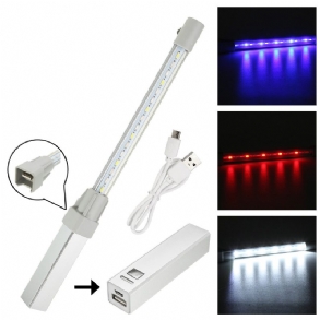 Outdooors Camping 5v/1a Led Light Bar Sátor Vészhelyzeti Figyelmeztető Lámpa Színének Megváltoztatása