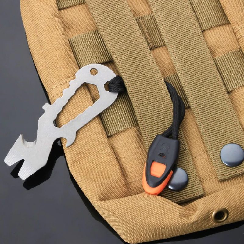 Outdoor Camping Multi Tool Vágókötél Késnyitó