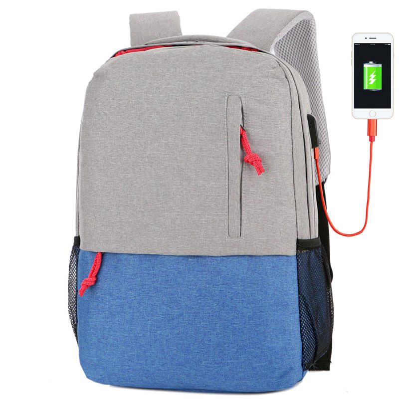 Outdoor Camping Nylon 25l Usb Töltő Hátizsák Vízálló Nagy Kapacitású Laptoptáska