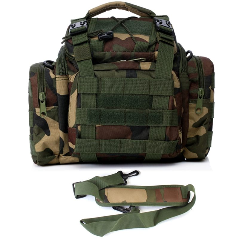 Outdoor Tactical Molle Hátizsák Kamera Válltáska Deréktáska Túrázás Kemping Utazási Kézitáska