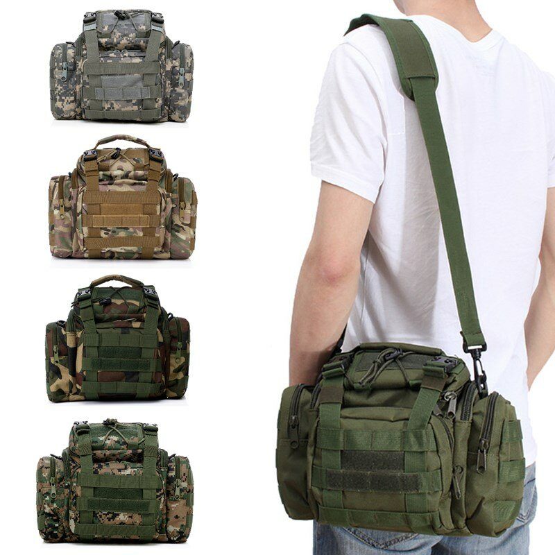 Outdoor Tactical Molle Hátizsák Kamera Válltáska Deréktáska Túrázás Kemping Utazási Kézitáska