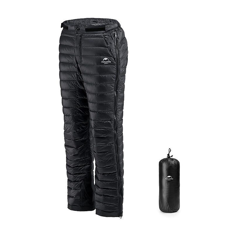 Outdoor Thermal Goose Down Pants Zipzár Camping Túrázás Sí Nadrág