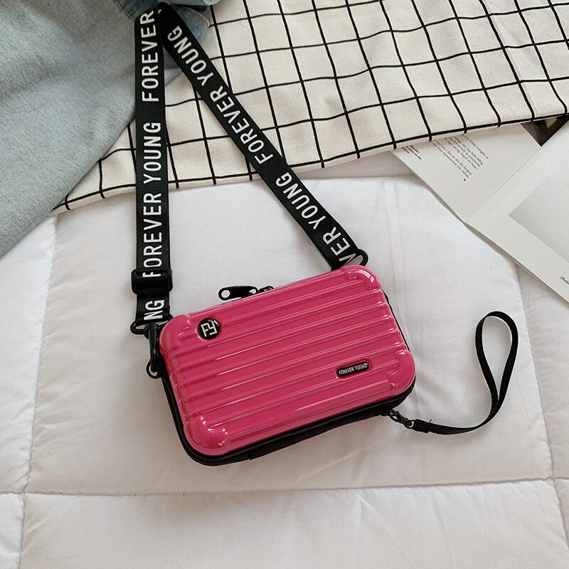 Pvc Crossbody Bag Mini Sminktáska Utazó Válltáska Tárolótáska Kézitáska