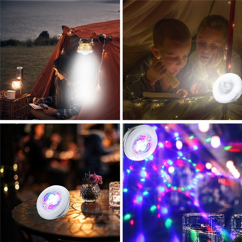 Solar Camping Light 28led Party Színpadi Lámpa Usb Újratölthető Sátorlámpás Kültéri Vészvilágítás