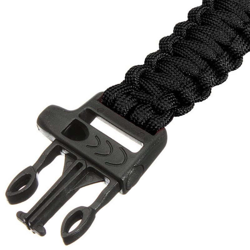 Survival Paracord Karkötő Síp Világító Katonai Karóra Csuklója