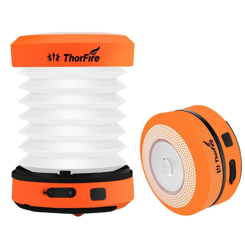 Thorfire Cl01 Led Kempinglámpák Kézi Hajtókaros Usb Újratölthető Lámpák Összecsukható Mini Sátorlámpa Vészfáklya Éjszakai Lámpa Kültéri Kempingezéshez