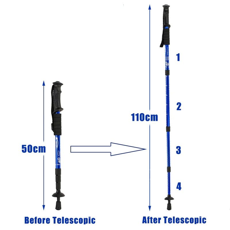 Trekking Pole Walking Állítható Teleszkópos Bot