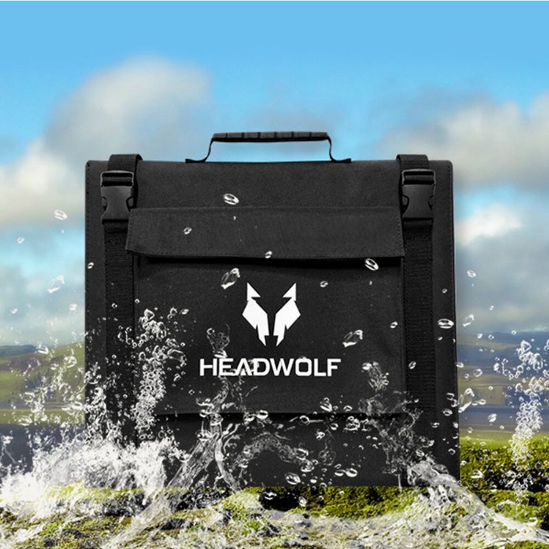 Us Direct Headwolf S100 100w 18v Hordozható Napelem Összecsukható Ip65 Vízálló Erőműhöz