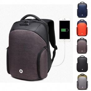 Usb Töltés Lopásgátló Hátizsák Laptop Férfi Hátizsákok Outdoor Travel Business Bag Iskolai Táskák