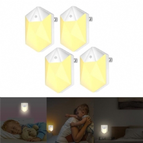 0.5 W-os Fényérzékelős Bedugható Led-es Éjszakai Fali Lámpa Baba Gyerek Hálószobához Ac100-240 V