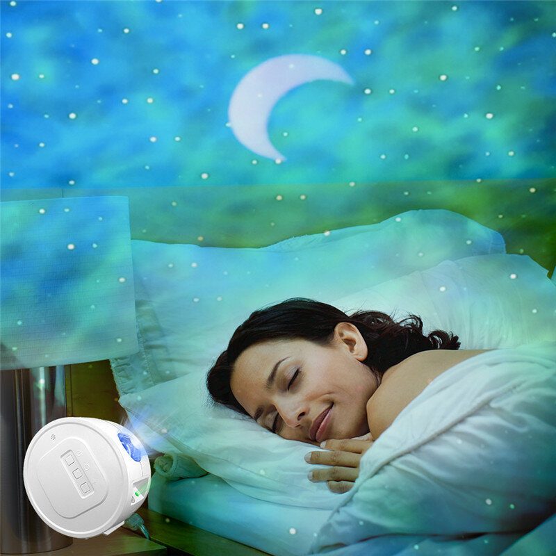 3 Az 1-ben Usb Led Galaxy Starry Night Light Sky Projektor Ocean Wave Csillaglámpa