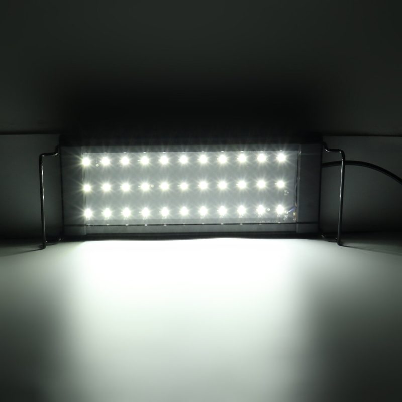 30/40/60/90cm Led-es Akváriumi Akvárium Lámpa Fokozatmentesen Szabályozható Smd2835 Vízfű Ac100-240v