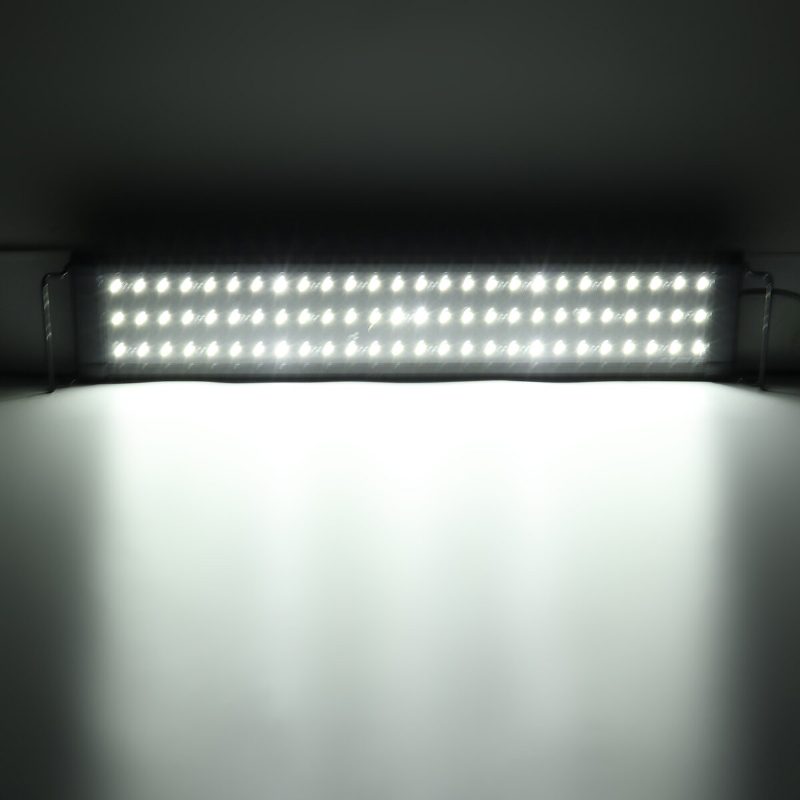 30/40/60/90cm Led-es Akváriumi Akvárium Lámpa Fokozatmentesen Szabályozható Smd2835 Vízfű Ac100-240v