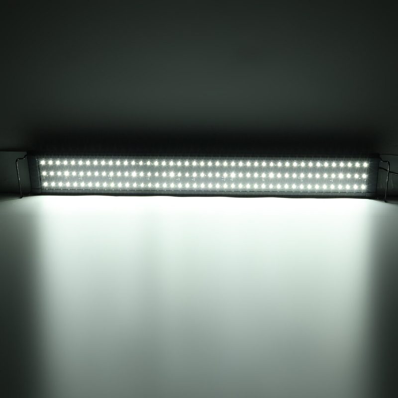 30/40/60/90cm Led-es Akváriumi Akvárium Lámpa Fokozatmentesen Szabályozható Smd2835 Vízfű Ac100-240v