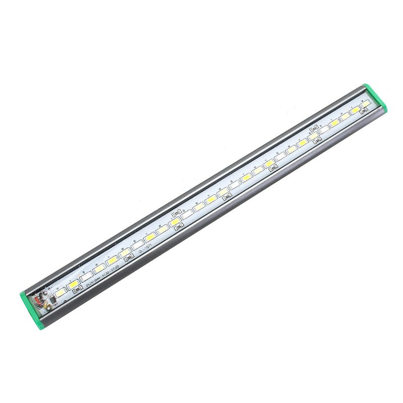 30 cm-es 27 Led-es Akváriumi Akvárium Világos Fehér Kék Lámpacsipesz Vízálló Rúdon Ac110-240v